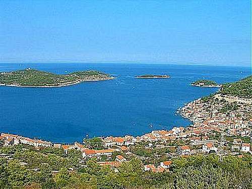 view on Vis from Saint Andrew