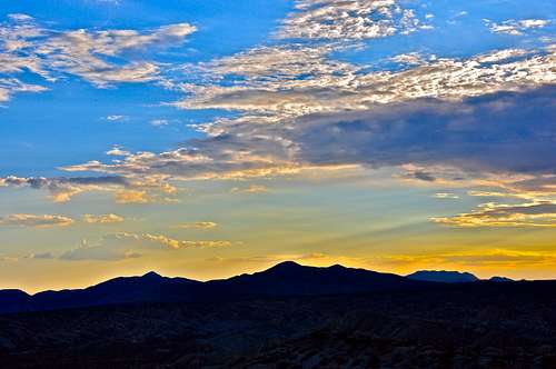 Owens Valley sky