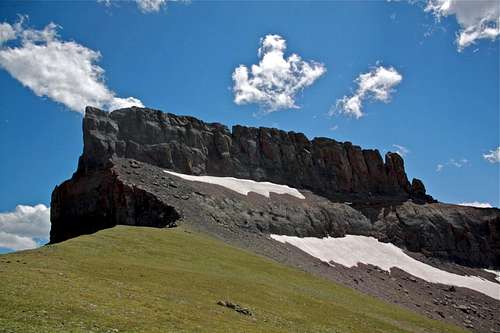 Coxcomb Peak 13,656 ft = 4162 m