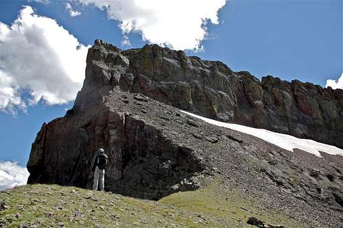 The North Face of Coxcomb