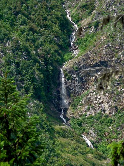 Waterfall off of Tricouni Peak