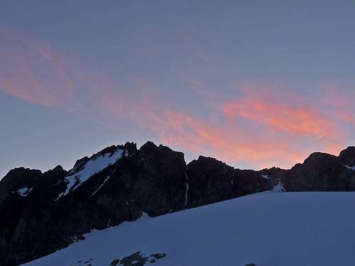 Morning on Mount Logan