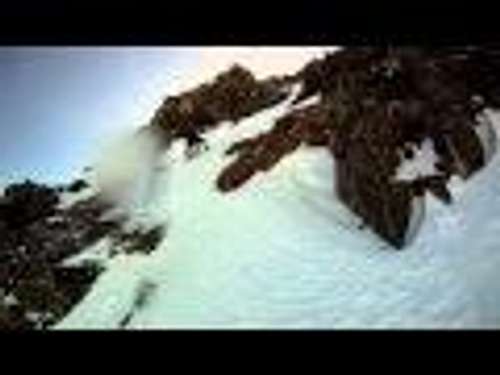 VIDEO - Descending the North Face of Dick's Peak - Feb 2011