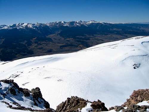 The northern Gore Range with...