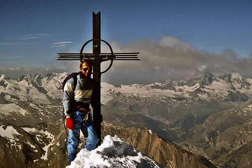 Taschhorn summit 4490m