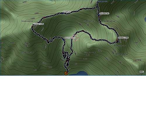 Mt Adams route