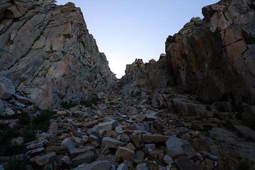 Inside the Access Gully