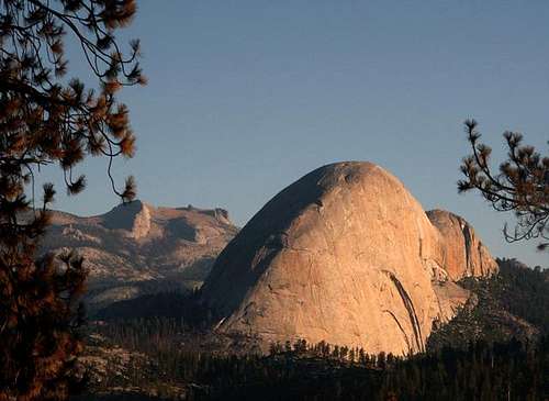 Southern aspects of Half Dome...