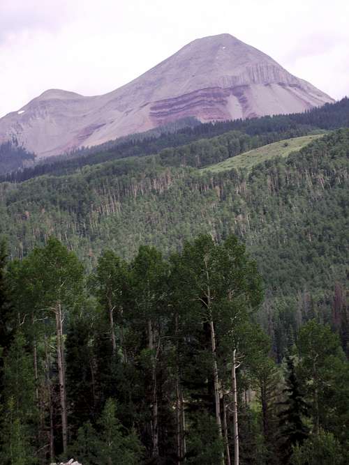Engineer Mountain from the South