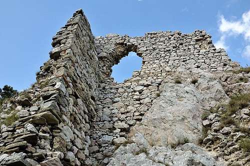 Ruins of Vršatec castle