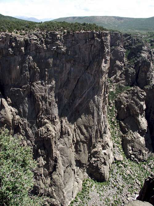 Vertical Canyon Walls