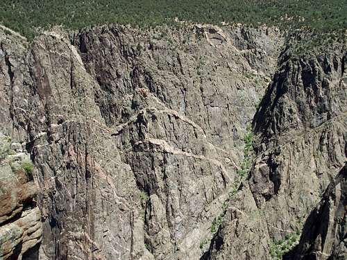 Striped Canyon Wall