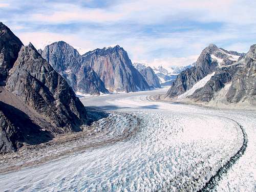 The Great Gorge of the Ruth Glacier