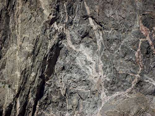 Closeup of the Rock Strata 