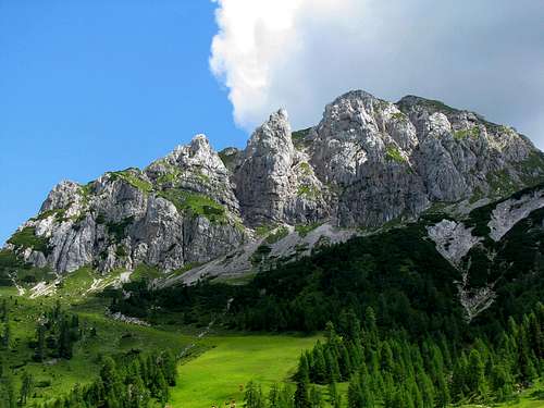 Gartnekofel - Nassfeld side