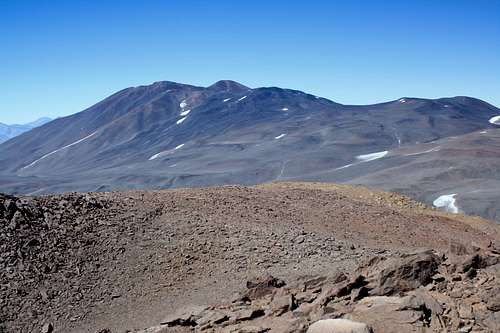 Nacimiento from the summit of Volcan del Viento