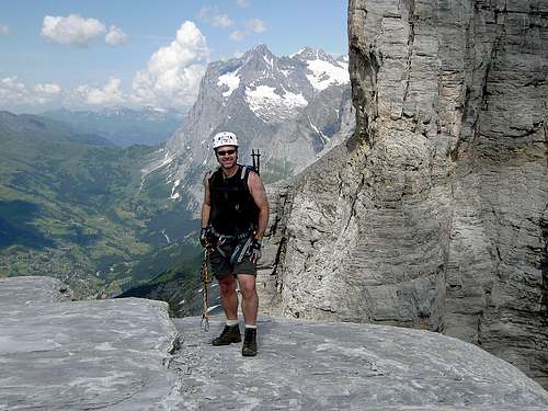 Eiger Rotstock summit 2663m