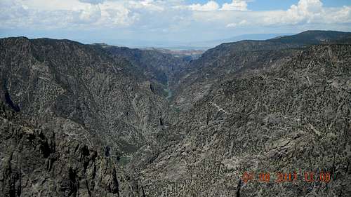 Expanse of the Black Canyon