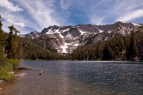 TJ Lake and Mammoth Crest