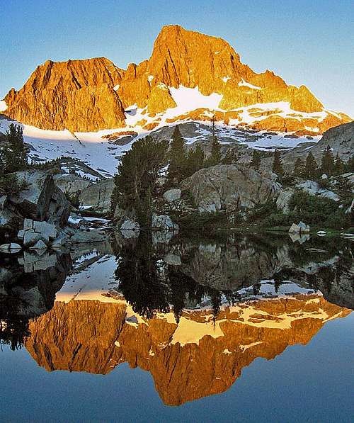Morning Reflection on Banner Peak