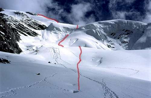 Nornal Glacier Route to...