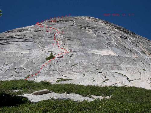 Mount Starr King, East Face, II, 5.7