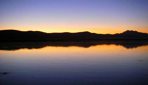 Cutler Reservoir Sunset
