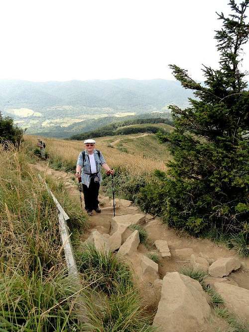 Mount Tarnica - Our hike – August 23, 2011.