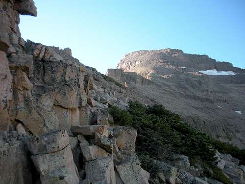 Ostler Peak, North Ridge