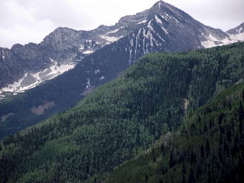 Peaks from McClure Pass