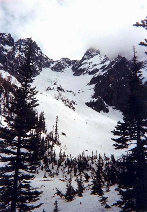 Sherpa Glacier from the...