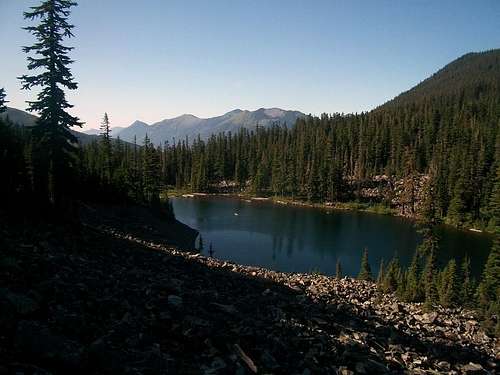Scout Lake with Granite in the distance