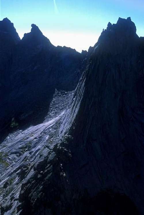 Wolf's Head Ridge from the...
