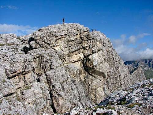 Summit of Croda Negra