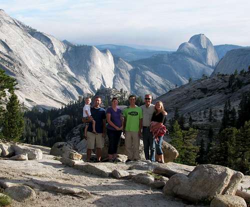 Olmstead Point group photo