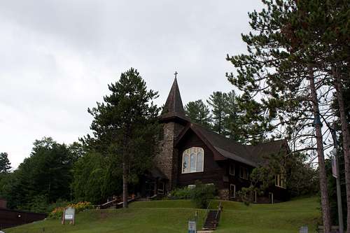 Lake Placid Church - Could be in Europe