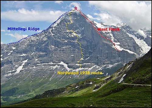 Eiger West Flank