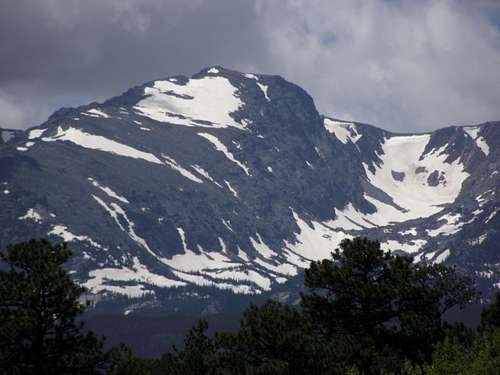 Dark Clouds Over Otis Peak