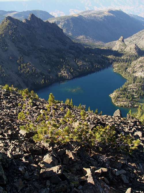 Sheep Lake From East Ridge To She Devils Summit