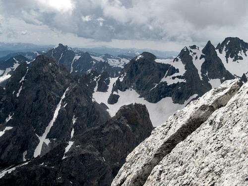 South Garnett Peaks from the Summit