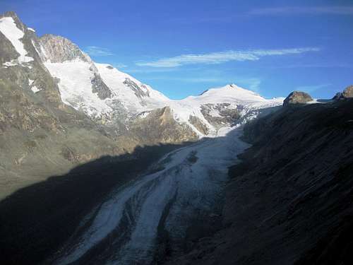 The Pasterze glacier