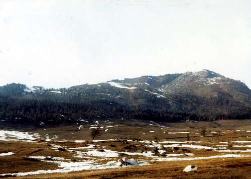Mount Meabé and Chantorné's Prairies 1973