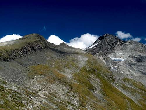 Grauleitenspitze (2893m) and Ankogel (3246m)
