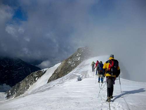 Hohe Riffl summit - almost there