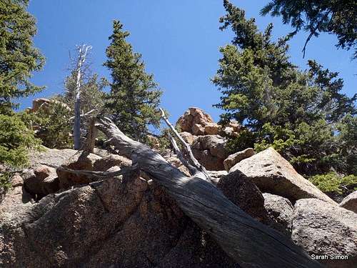 Boulders between McKinley and San Luis