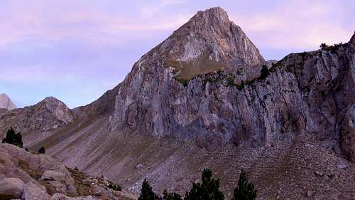 Pico de Paderna in the morning