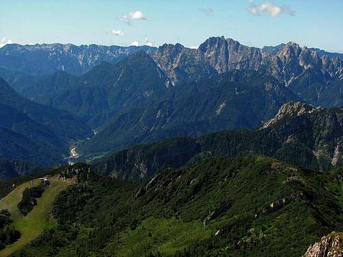 Carnic Alps - Zuc dal Bor and Chiavals