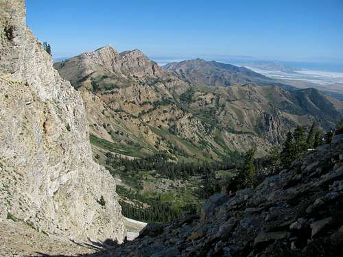 View north from Deseret Peak