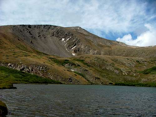Square Top Mtn. From the Lake.