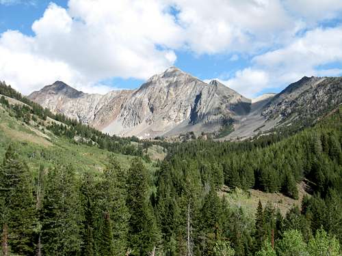 Peaks  in Little Basin, Idaho